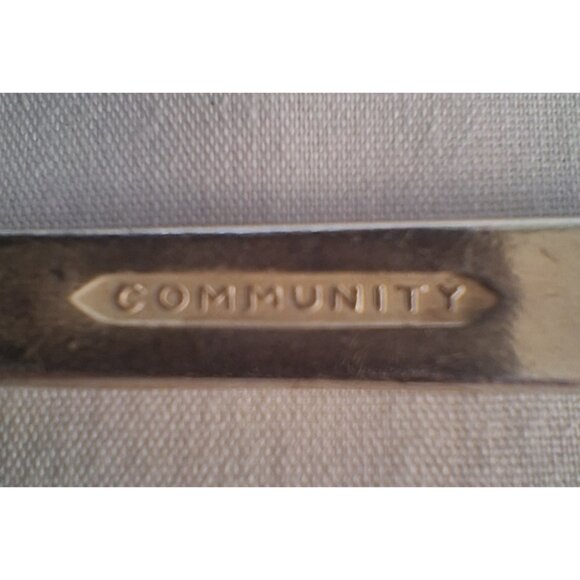 VTG Mixed Lot of 3 Silverplate Forks: 2 Cocktail Seafood Forks & 1 Dinner Fork - Picture 3 of 8